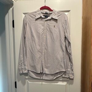 Ralph Lauren Stripe Button Down slim fit